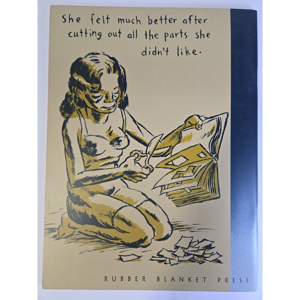 Rubber Blanket #1 1991 1st Print Signed David Mazzucchelli Original Poster - Picture 4 of 7